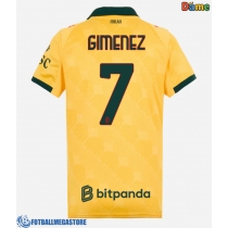 Fotballdrakt Dame AC Milan Santiago Gimenez #7 Tredjedrakt 2025-26 Kortermet